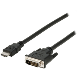 Καλώδιο HDMI 19-pin (Αρσ) σε DVI 24+1 (Αρσ) 5m