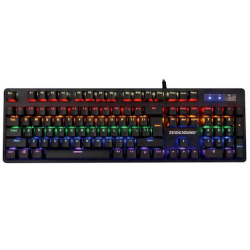 Eνσύρματο μηχανικό πληκτρολόγιο Zeroground KB-2600G SIMETO