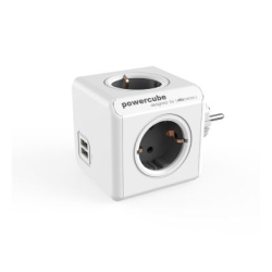 Πολύπριζο Powercube Original 4 x DE 2 x USB sockets