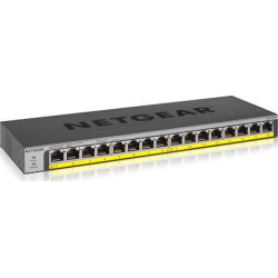 Switch NETGEAR GS116PP-100EUS 16-Port Gigabit Ethernet PoE+ 183W Unmanaged