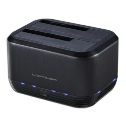 Docking station USB3 LC-Power LC-DOCK-U3-III 2x SATA HDD/SSD