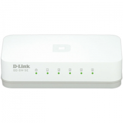 D-LINK GO-SW-5E 5-Port Fast Ethernet Desktop Easy Switch 10/100