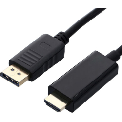 Kαλώδιο DisplayPort 1.2v (M) σε HDMI 1.4v (M) PTN3361 CCS 1.5m