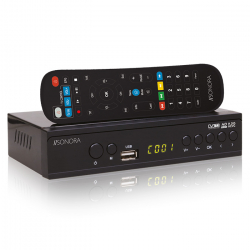 Επίγειος ψηφιακός δέκτης MPEG-4 / H.265 / FULL HD με τηλεχειριστήριο 2 σε 1