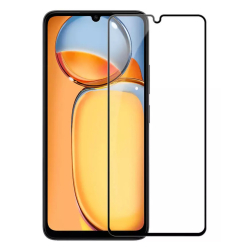 Tempered Glass 2.5D για Xiaomi Redmi 13C Full Glue