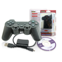 Wireless vibration controller PSIII-988 3in1 for PS3/PS2/PC