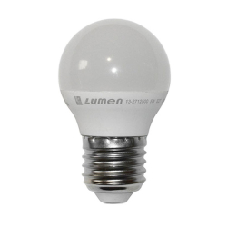 Λάμπα Led G45 σφαιρική O45mm E27 5W 230V 4000k ενδιάμεσο λευκό φως 410lm Economy