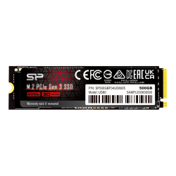 SSD NVMe SILICON POWER UD80 500GB PCIe Gen3x4 M.2 2280 3.400-3.000MB/s
