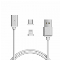 Καλώδιο φόρτισης Magnetic micro USB / Lightning