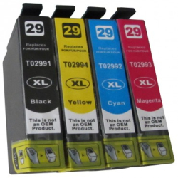 Μελάνι EPSON 29 XL Multipack (BK/C/M/Y) Kαινούριο Συμβατό T2995 (63ml)