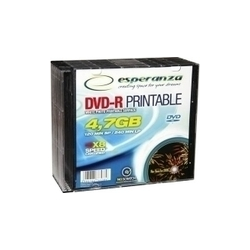 DVD-R 4,7GB, 16x Speed, εκτυπώσιμα, Slim Case 10τμχ.