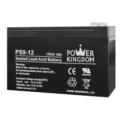 Μπαταρία μολύβδου 12 Volt 9Ah POWER KINGDOM PS9-12