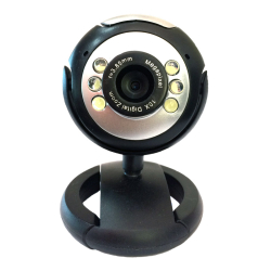 Web Camera Powertech 1.3MP, Plug & Play, Black