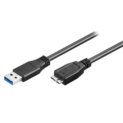 Καλώδιο USB v3.0 (Αρσ) - USB v3.0 micro (Αρσ)  - 0.5m