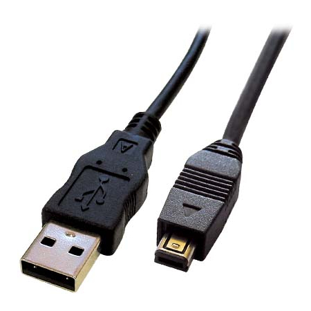 Καλώδιο USB 2.0 A (Αρσ) σε USB Mini 4pin (Αρσ) 1.8m