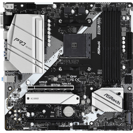 Μητρική ASRock B550M Pro4 Socket AM4 ATX 4xDDR4 SATA 3 USB 3.2