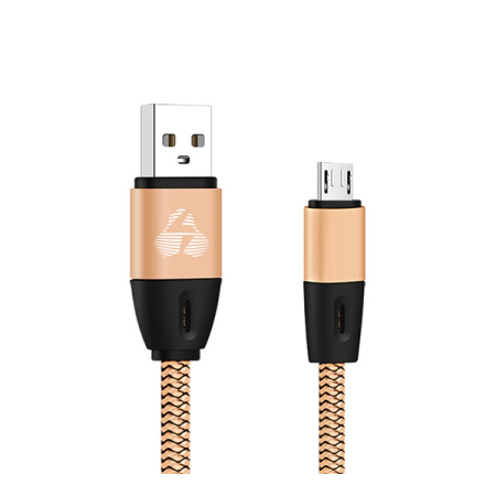 Καλώδιο USB σε Micro USB eco flat copper 1m