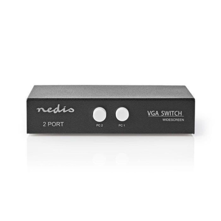 VGA switch 2 Η/Υ σε 1 οθόνη Nedis CSWI5902BK