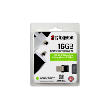 Flash Disk Kingston DataTraveler microDuo 3.0 + OTG microUSB 16GB
