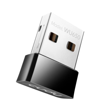 CUDY USB αντάπτορας δικτύου WU650 AC650 650Mbps dual band WiFi