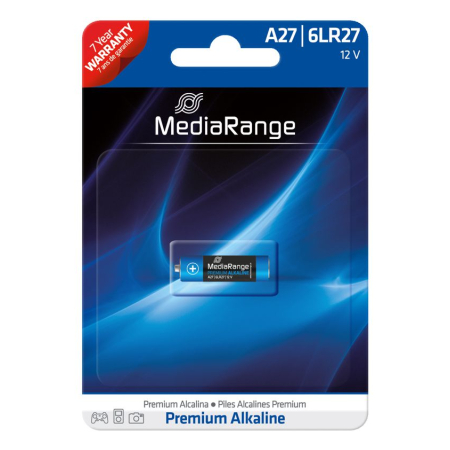 Μπαταρία αλκαλική 12V 27A MediaRange 6LR27