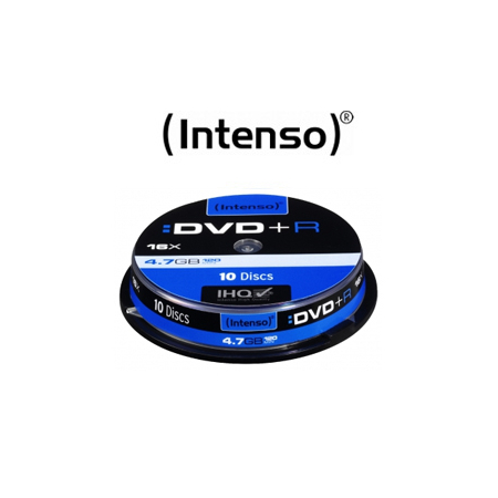 INTENSO DVD-R 4,7GB 16x Speed Cakebox 10pcs