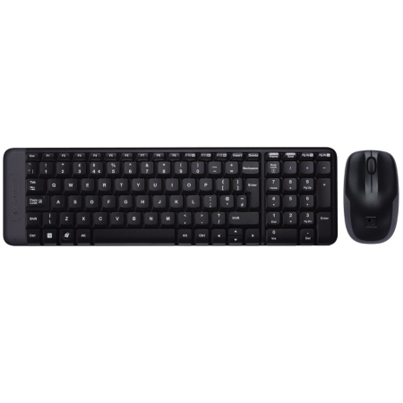 Σετ πληκτρολόγιο-ποντίκι ασύρματο Logitech MK220