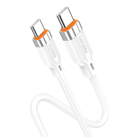 Καλώδιο σιλικόνης USB-C σε USB-C KAKUSIGA KSC-995-CC 100W  480Mbps 1m