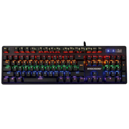 Eνσύρματο μηχανικό πληκτρολόγιο Zeroground KB-2600G SIMETO