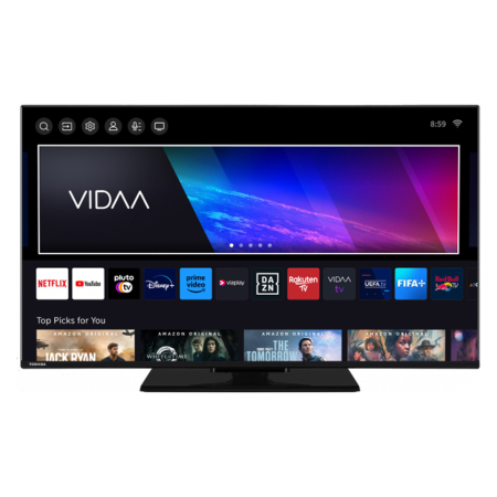 Τηλεόραση Smart Toshiba 43 4K UHD QLED QV34 HDR (2024)