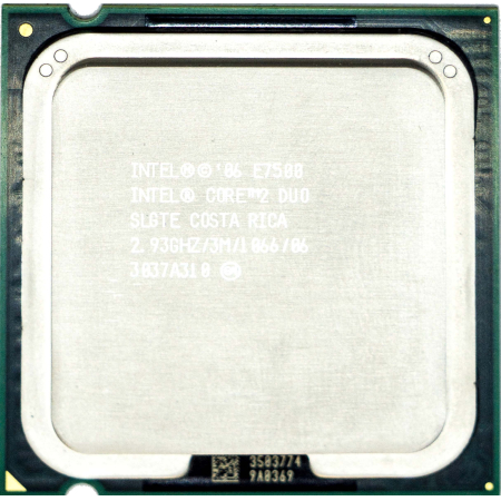 Intel Core 2 Duo Processor E7500 3M Cache 2.93GHz 1066MHz FSB Refurbished