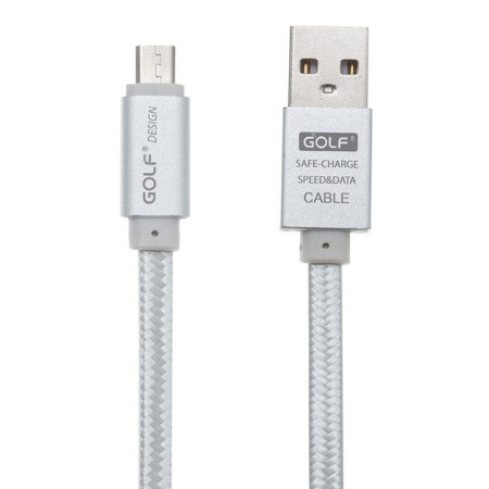 Καλώδιο USB σε Micro USB Braided 0.25m