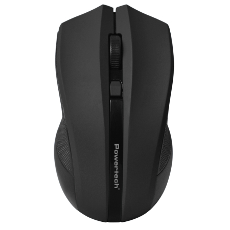 Ασύρματο οπτικό ποντίκι Powertech PT-1166 1600dpi μαύρο
