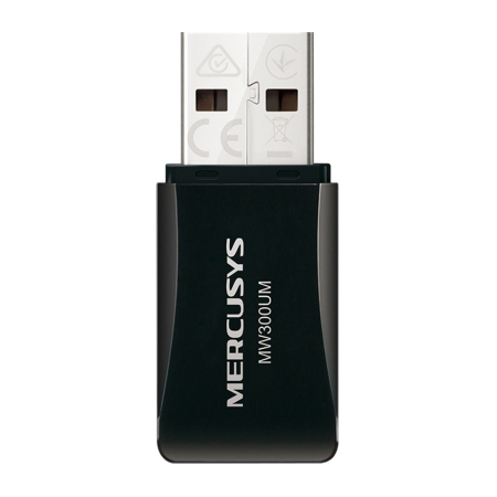 MERCUSYS ασύρματος USB αντάπτορας δικτύου MW300UM 300Mbps Ver 4.0