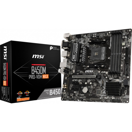 Μητρική MSI B450M PRO-VDH Max AM4 mATX