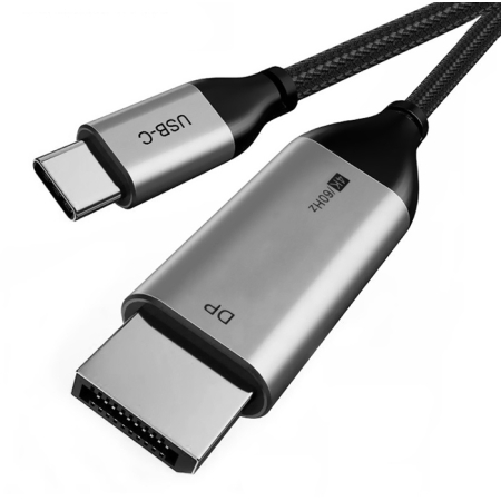 Καλώδιο USB-C σε DisplayPort CABLETIME CT-CMDP2 4K/30Hz 1.2m