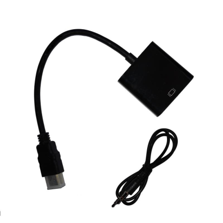 Adaptor NG HDMI (male) σε VGA (female) με audio jack 0.15m
