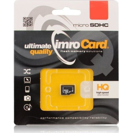 Κάρτα μνήμης microSD IMRO 8GB CLASS 10 UHS