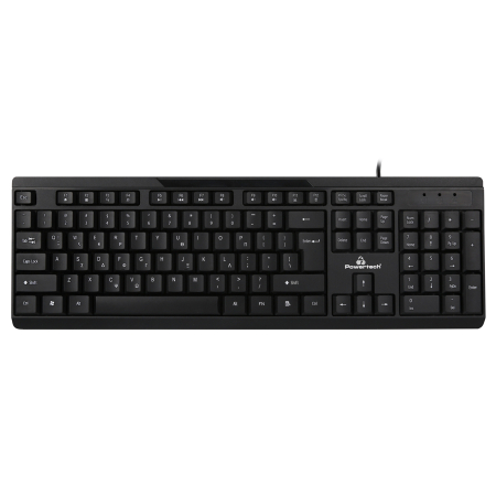 Πληκτρολόγιο Powertech PT-1069, multimedia, ενσύρματο