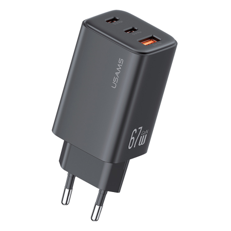 Φορτιστής τοίχου CC265 USB & 2x USB-C 67W GaN