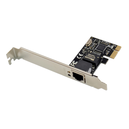 Κάρτα Επέκτασης PCIe to LAN 10/100/1000 Chipset RTL8111C