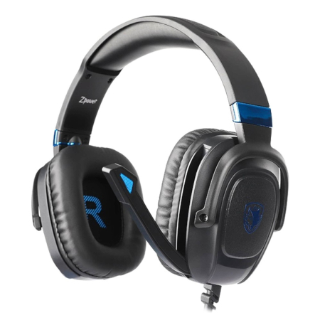 Gaming headset SADES SA-732 Zpower 3.5mm multiplatform 40mm 1.2m μαύρο