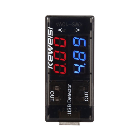 Συσκευή ελέγχου θύρας USB KEWEISI KWS-10VA, 2x USB Output, 3-9V