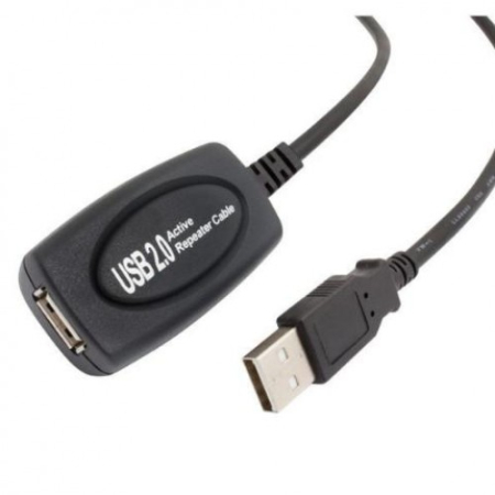 PT καλώδιο USB 2.0V Α/Β M/F+ (ενισχυτής) -5M CAB-U039