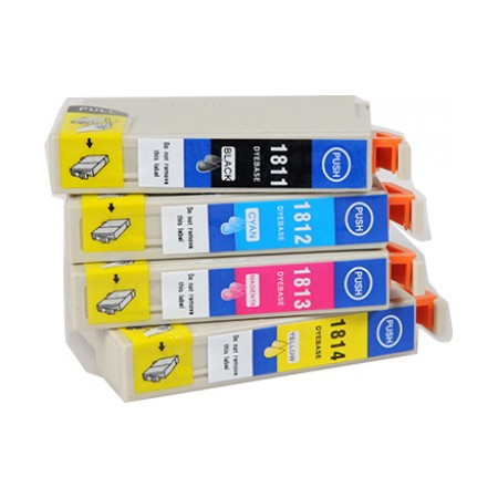 ΜΕΛΑΝΙ EPSON 18 XL MULTIPACK (BK/C/M/Y) T181640 / T1816 ΣΥΜΒΑΤΟ