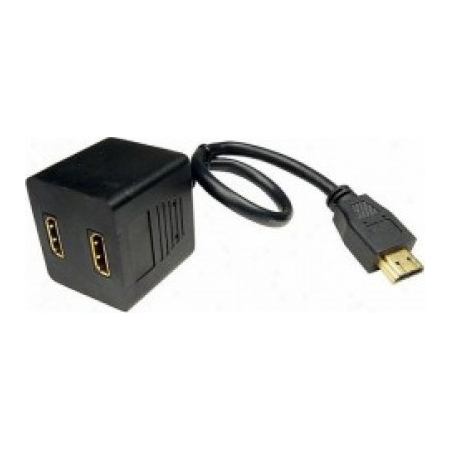 Powertech HDMI Splitter 19pin male / 2x Female