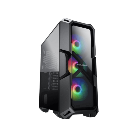 Κουτί Η/Υ Cougar MX440-G RGB Tempered Glass Middle ATX Black (3x120mm ARGB fans preinstalled)