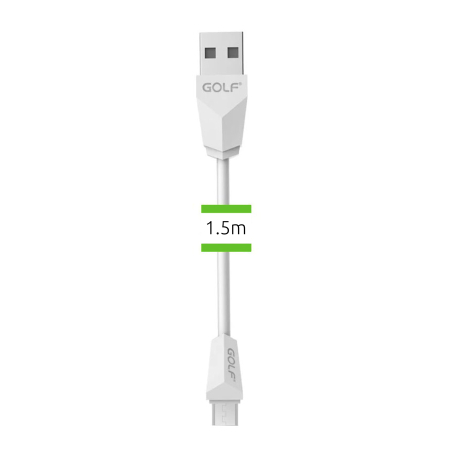 Καλώδιο USB 2.0 σε USB Micro Golf Diamond 1.5m