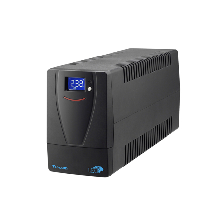 UPS TESCOM LEO PLUS LCD 850AP 850VA/510W ΜΕ AVR & USB PORT