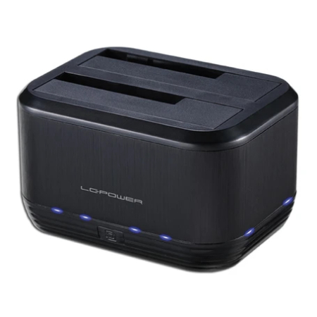 Docking station USB3 LC-Power LC-DOCK-U3-III 2x SATA HDD/SSD